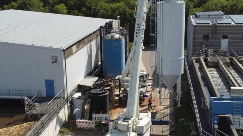 Gruppenklärwerk Kaarst-Nordkanal: Erftverband forciert Ausbau der Abwasserreinigung