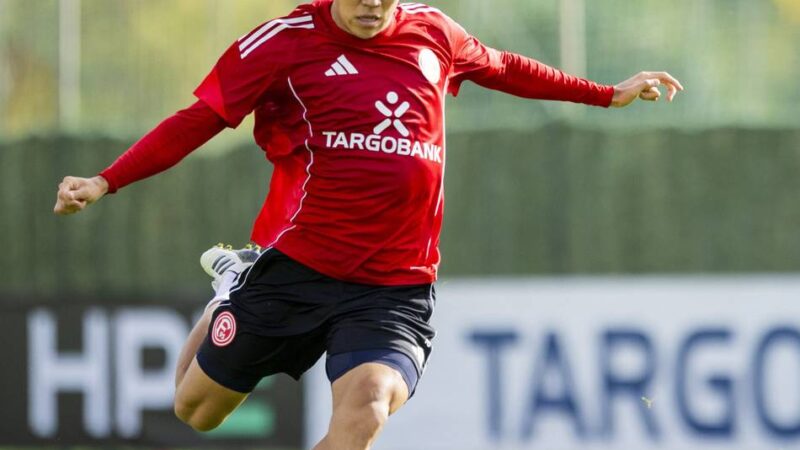 „Alles tun, was ich kann“: Warum Tanaka trotz des Abstiegskampfs mit Fortuna keinen Druck verspürt