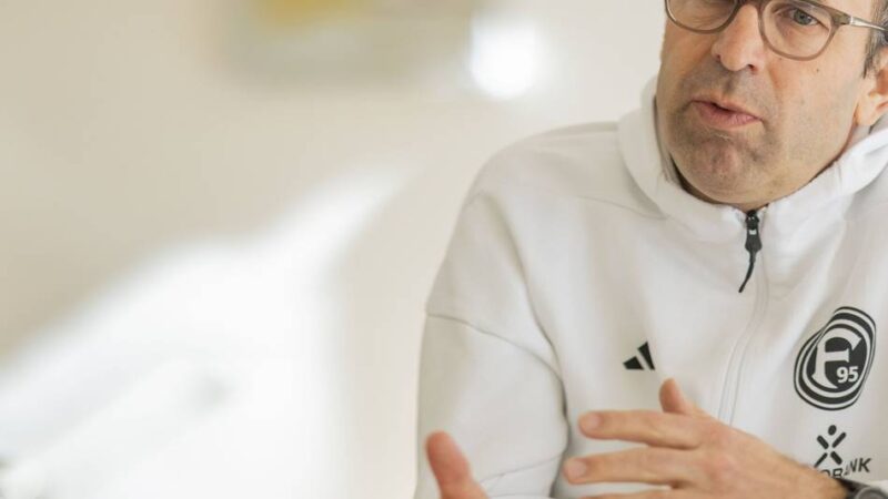 Fortuna-Boss Alexander Jobst: „Eine Identifikation mit dem Trainer entsteht nicht von heute auf morgen“