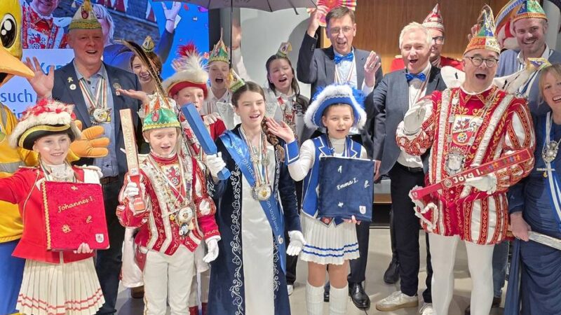Ratinger Brauchtum: Karnevalsstimmung im Heimat.Kontor der Stadtwerke