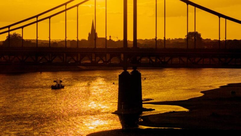 Zwischen Duisburg und Krefeld: Land prüft schärfere Kontrollen an Uerdinger Rheinbrücke