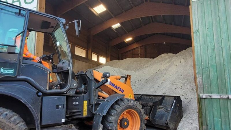 Winter in Wermelskirchen: Streusalz-Reserven werden knapp