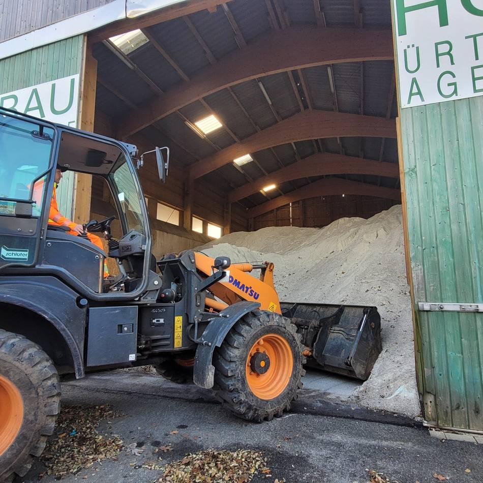 Winter in Wermelskirchen: Streusalz-Reserven werden knapp