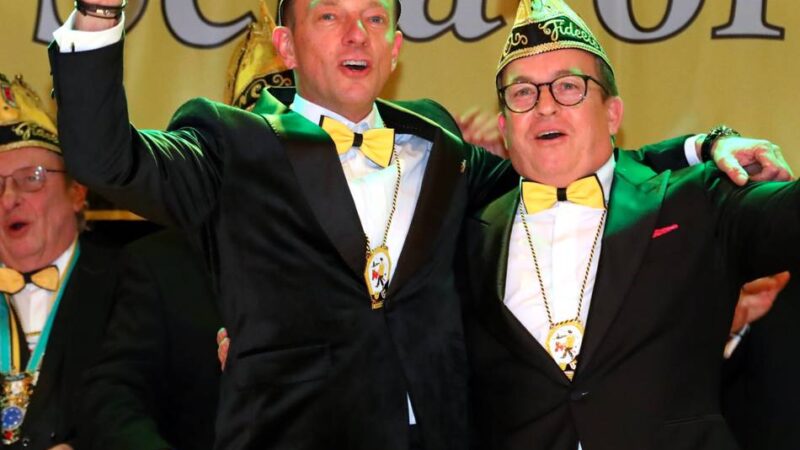 Karneval in Moers: Das sind die beiden neuen Fidelio-Senatoren