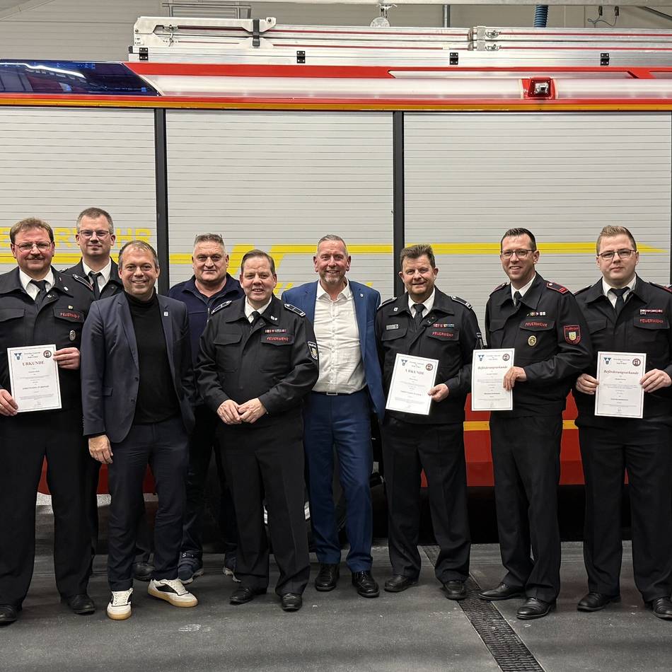 Jahresbilanz 2025: Mehr Einsätze für den Löschzug Anrath