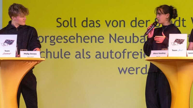 RP-Debattierwettbewerb an der Robert-Schuman-Schule in Willich: „Wir brauchen ein menschengerechtes Viertel“