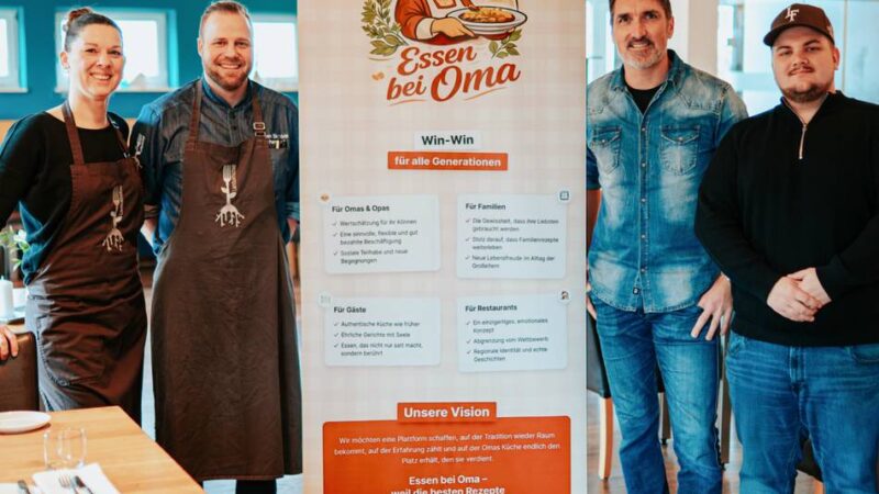 Oma-Casting im Restaurant Landwirtschaft in Schiefbahn: Start-up bringt Oma in die Restaurantküche