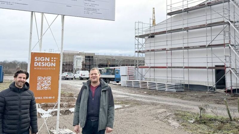 Großprojekt in Willich: Neues Feuerwehrgerätehaus bald vollständig dicht