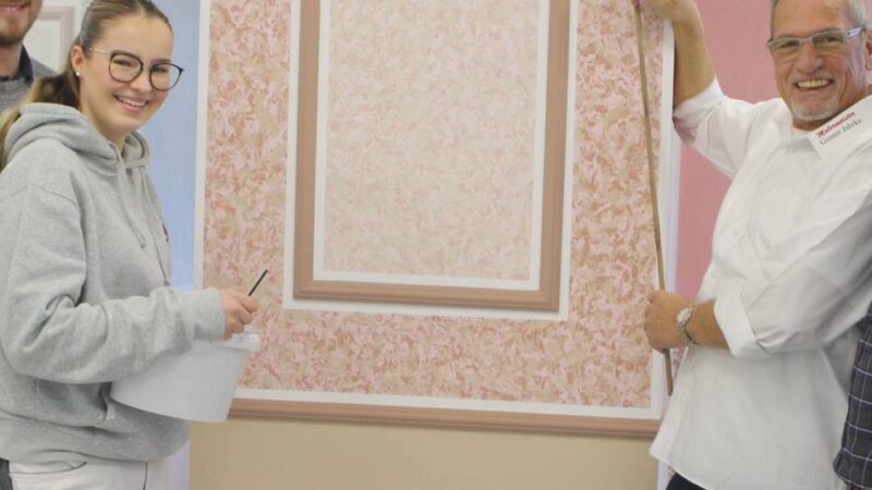 Maler- und Lackierer-Innung Niederrhein Krefeld-Neuss-Viersen: Überbetriebliche Ausbildungsstätte in Willich frisch renoviert