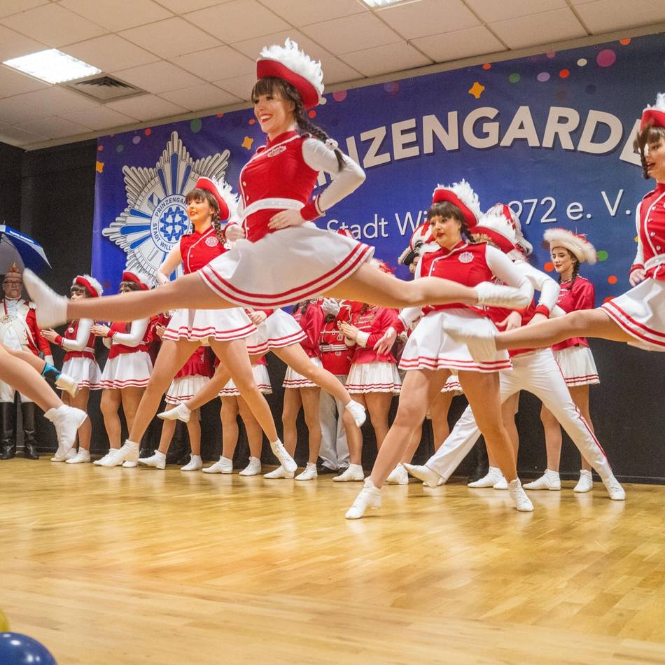 Biwak Prinzengarde Willich: Närrischer Start ins neue Jahr