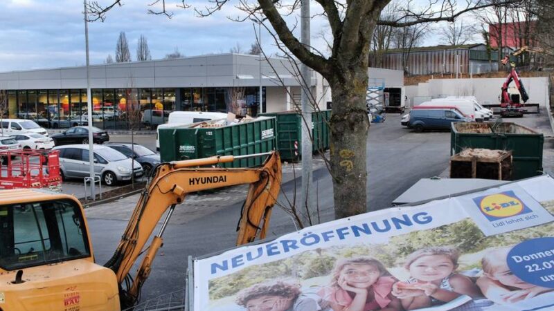 Einkauf in Heiligenhaus: Lidl: Neue Größe am alten Standort