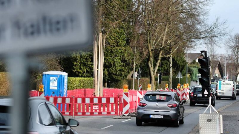 Folgen für Ratinger Nahverkehr: Vollsperrung auf der Eggerscheidter Straße