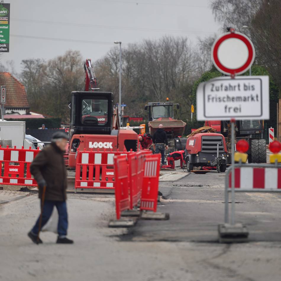 Erster Bauabschnitt fertiggestellt: So geht es für die Baustelle Keekener Straße in Rindern weiter