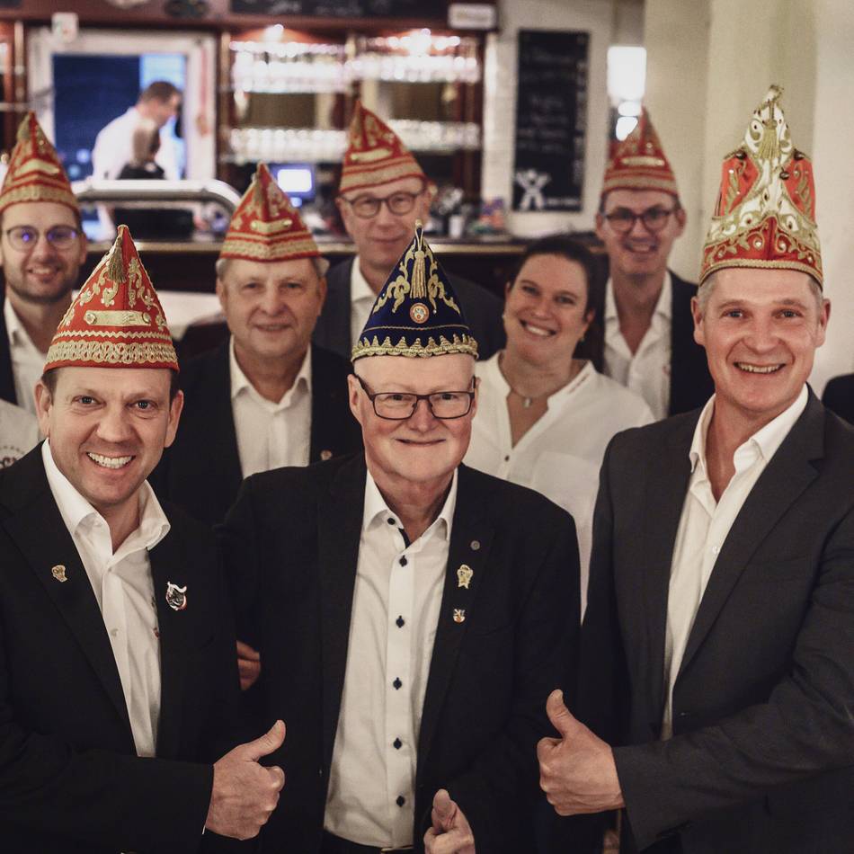 Frank Bömler wird geehrt: Der Gocher Karnevals-Macher bekommt den GGK-Orden