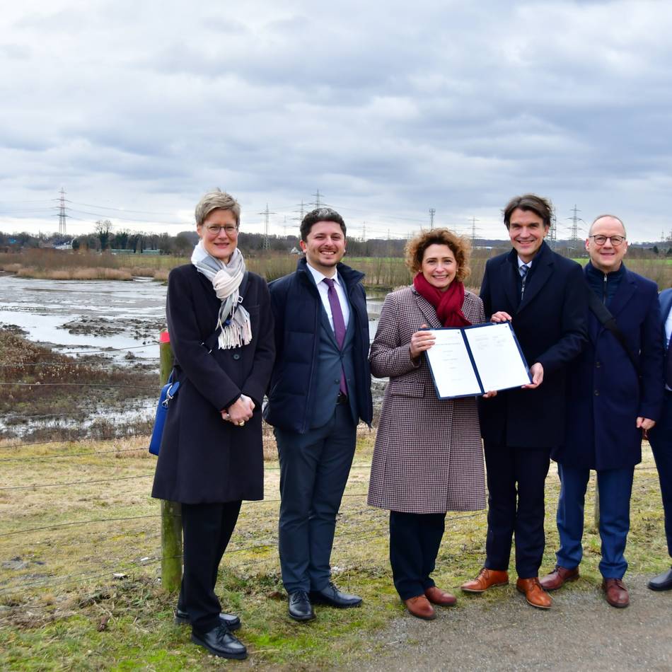 Kredit für die Emschergenossenschaft: Eine halbe Milliarde Euro für Hochwasserschutz und Klimaanpassung