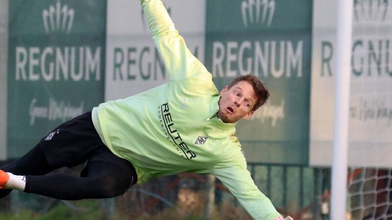 Dritter Abgang im Winter: Borussia leiht Omlin nach Leverkusen aus