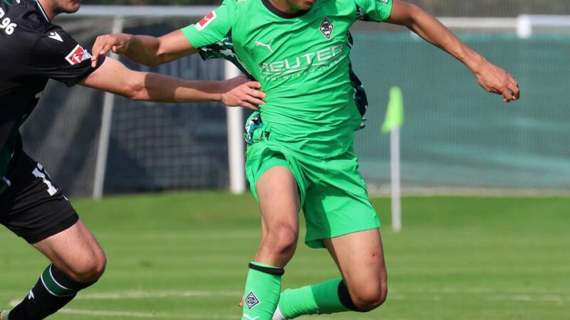 Borussias Top-Talent Wael Mohya: „Das macht mich sehr stolz und motiviert mich“