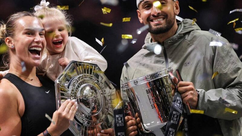 „Battle of the Sexes“ in Dubai: „Ein großer Schritt nach vorn für das Tennis“ – Kyrgios schlägt Sabalenka im Geschlechterduell