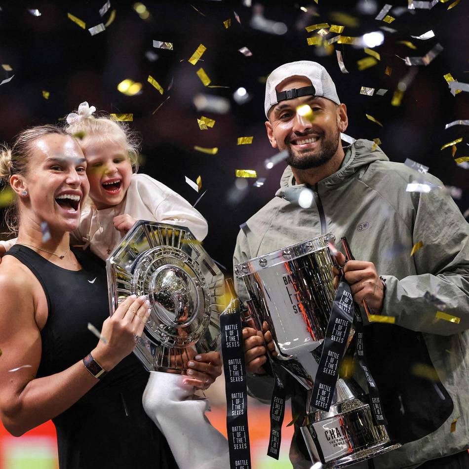 „Battle of the Sexes“ in Dubai: „Ein großer Schritt nach vorn für das Tennis“ – Kyrgios schlägt Sabalenka im Geschlechterduell