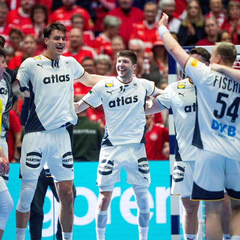 Sieg gegen Frankreich: Deutschland steht im Halbfinale der Handball-EM
