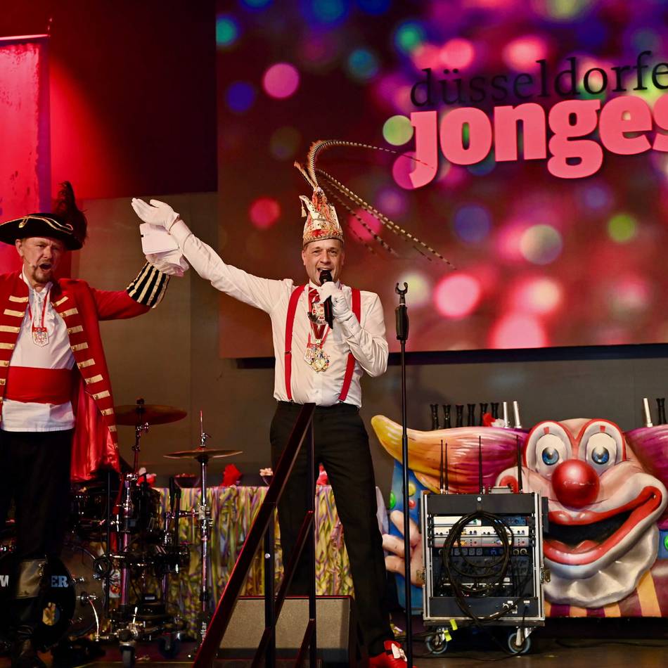 Karneval in Düsseldorf: Eine etwas andere Sitzung der Düsseldorfer Jonges