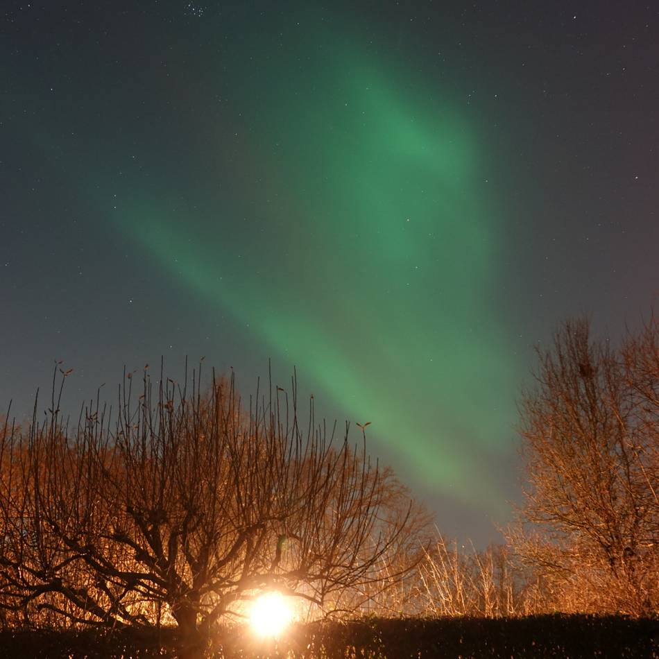 Leserfotos aus dem Kreis Viersen: So schön leuchteten die Polarlichter über dem Kreis Viersen