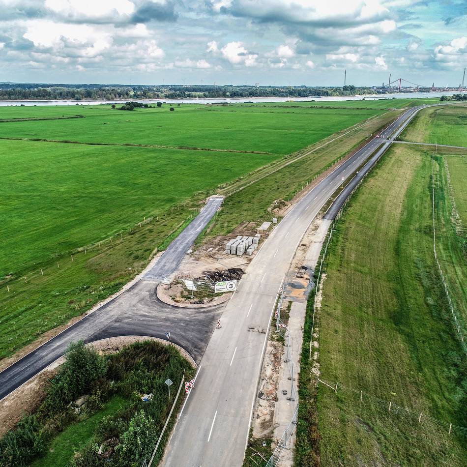 Deichverband Xanten-Kleve lässt nachbessern: Wegen Baumängeln: Oraniendeich wird wieder gesperrt