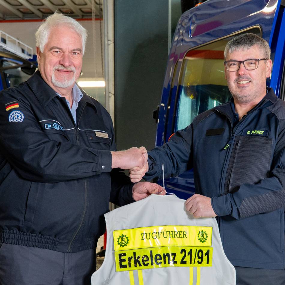 Nach 48 Jahren: Neuer Zugführer für das Erkelenzer THW