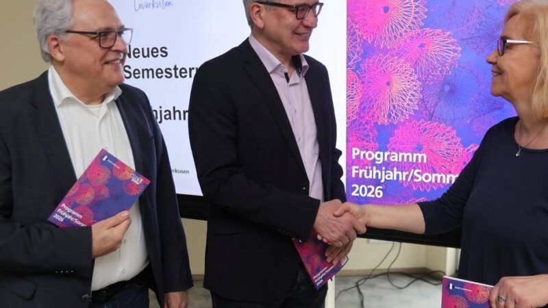 Bildung in Leverkusen: VHS mit neuen Ideen und breitem Kursangebot