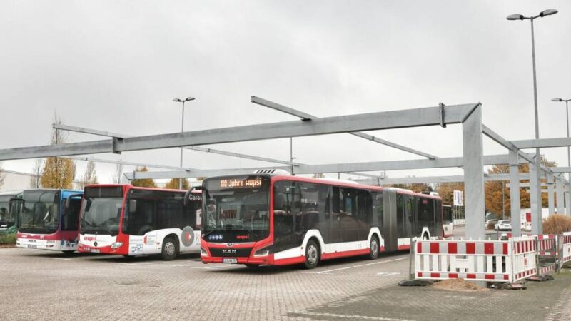 24-Stunden-Warnstreik: Verdi will am Montag Busverkehr in Leverkusen lahmlegen