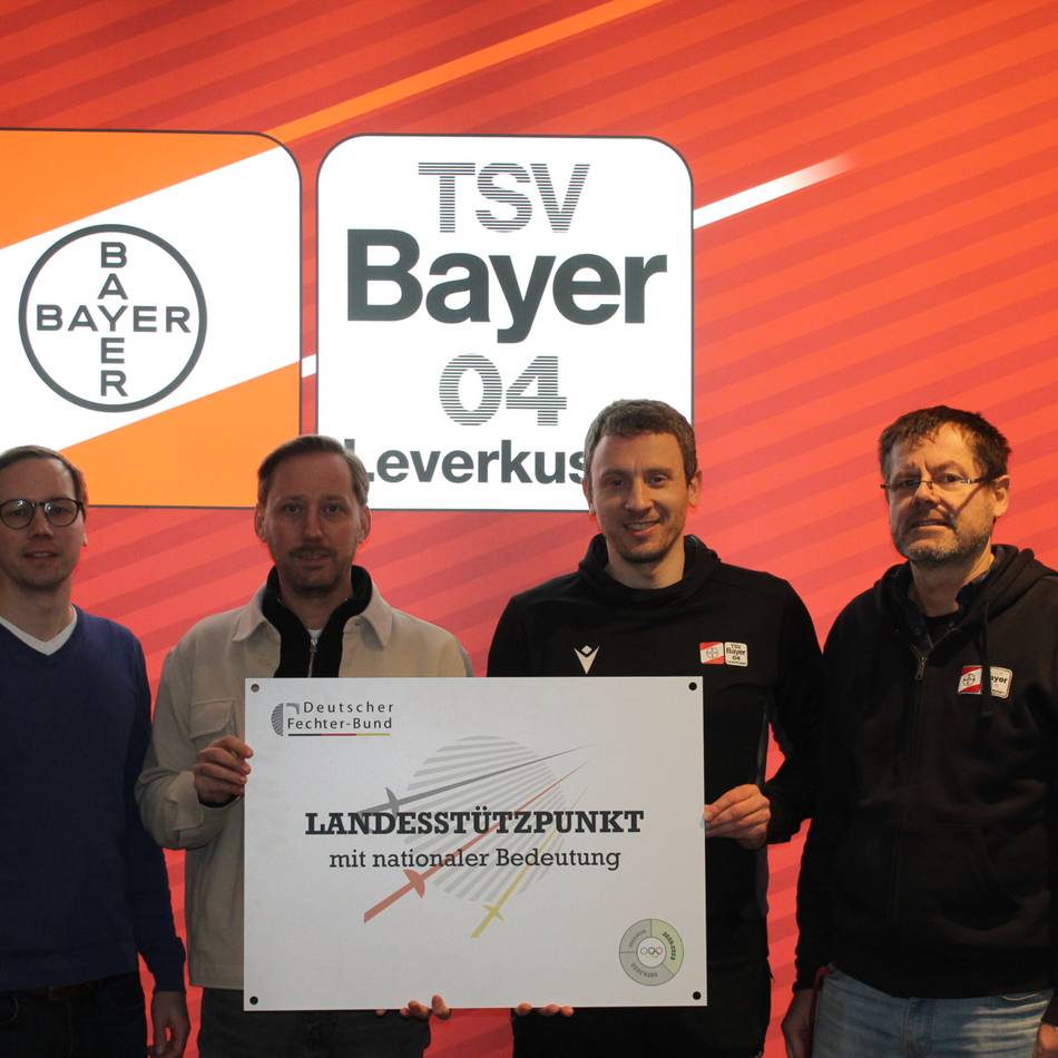 Auszeichnung für Leverkusener Sportler: Bayer-Fechter sind jetzt „Stützpunkt mit nationaler Bedeutung“