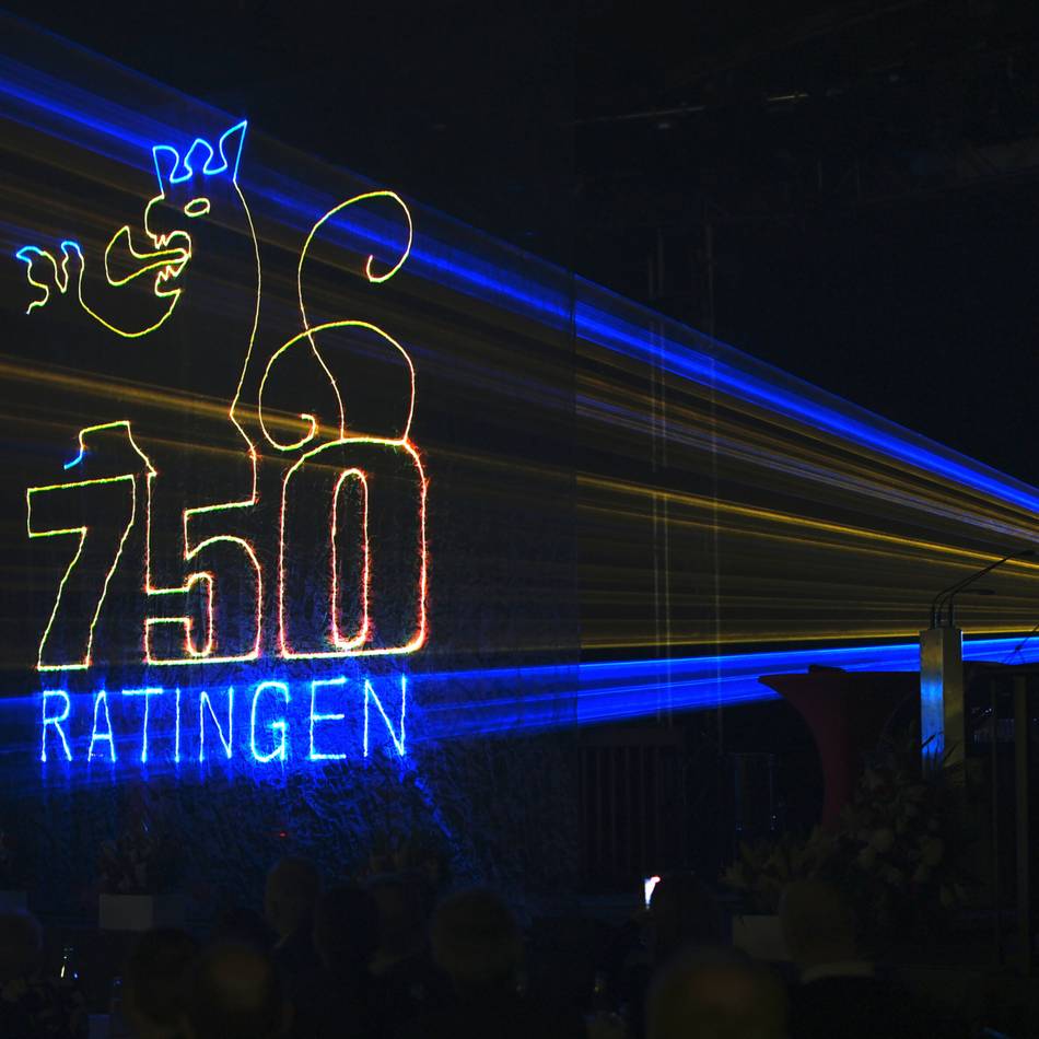 Besonderer Neujahrsempfang in Ratingen: Stadt feiert Jubiläum das ganze Jahr
