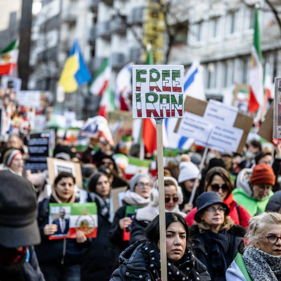 Proteste gegen das Regime im Iran: Polizei rechnet mit 20.000 Demonstranten am Samstag in Düsseldorf
