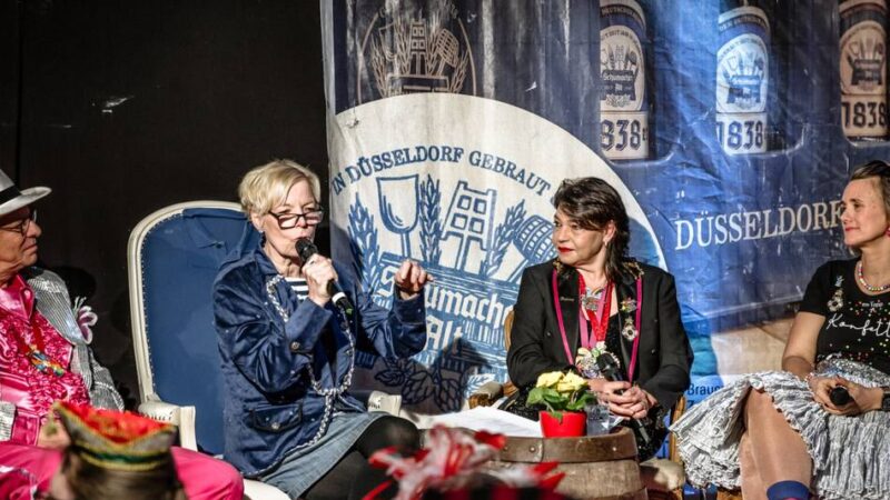 „Jecke Tön und närrische Takte“: Gesprächsrunde in Düsseldorf – wie Frauen den Karneval mitgestalten