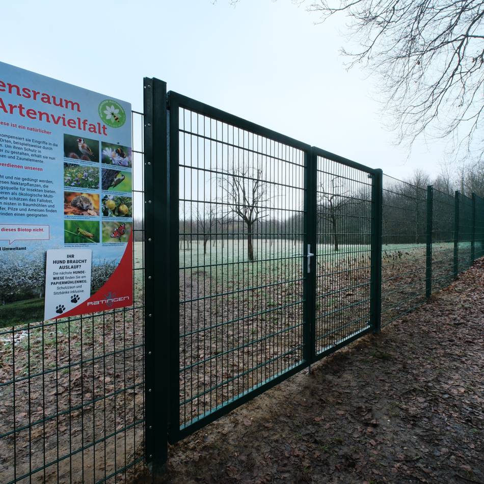 Naturschutz in Ratingen: Streuobstwiese ist jetzt eingezäunt