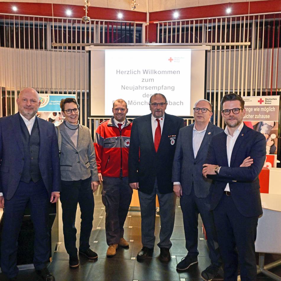 Neujahrsempfang des Deutschen Roten Kreuzes: „Wir brauchen endlich den Mut, etwas zu verändern“