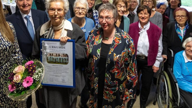 Grüne Damen am Hospital in Kempen: „Das ist wahrlich kein Job für Feiglinge“
