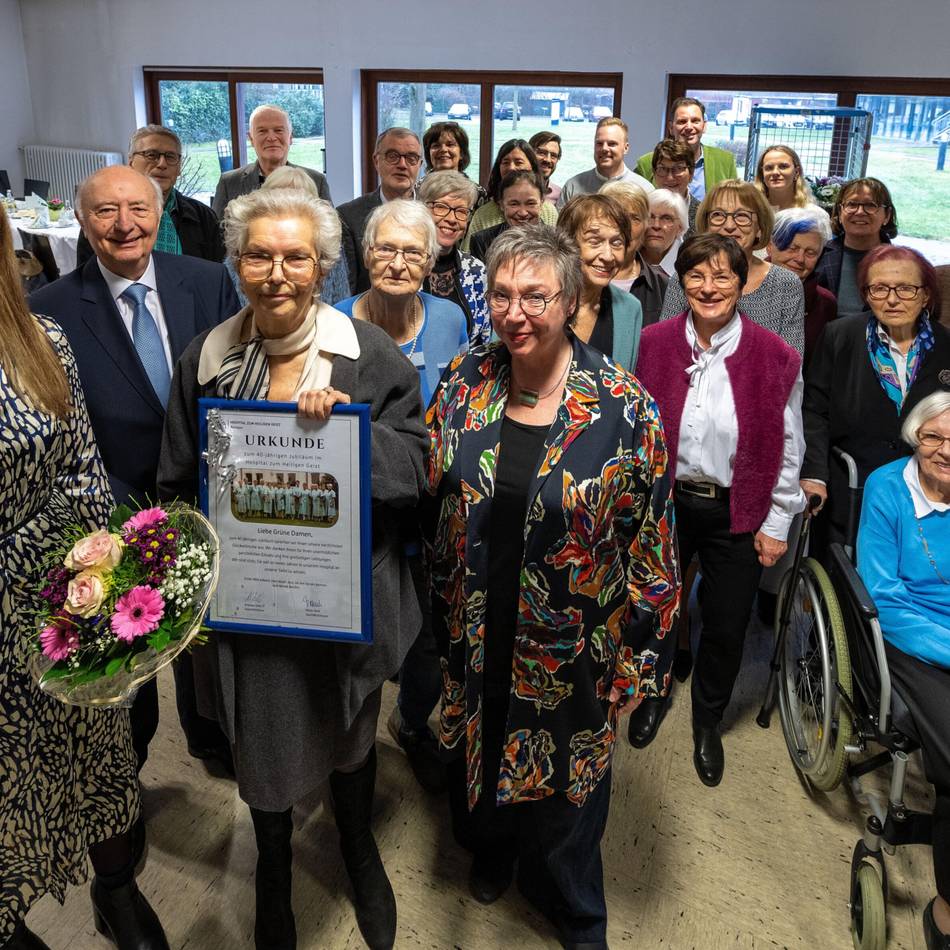 Grüne Damen am Hospital in Kempen: „Das ist wahrlich kein Job für Feiglinge“