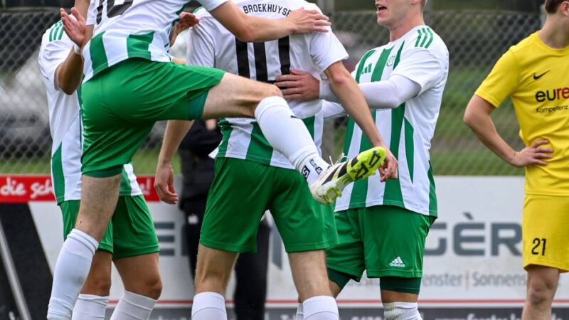24 Tore bei vier Testspiel-Siegen: Das spricht alles für die Sportfreunde Broekhuysen im Rennen um die Meisterschaft