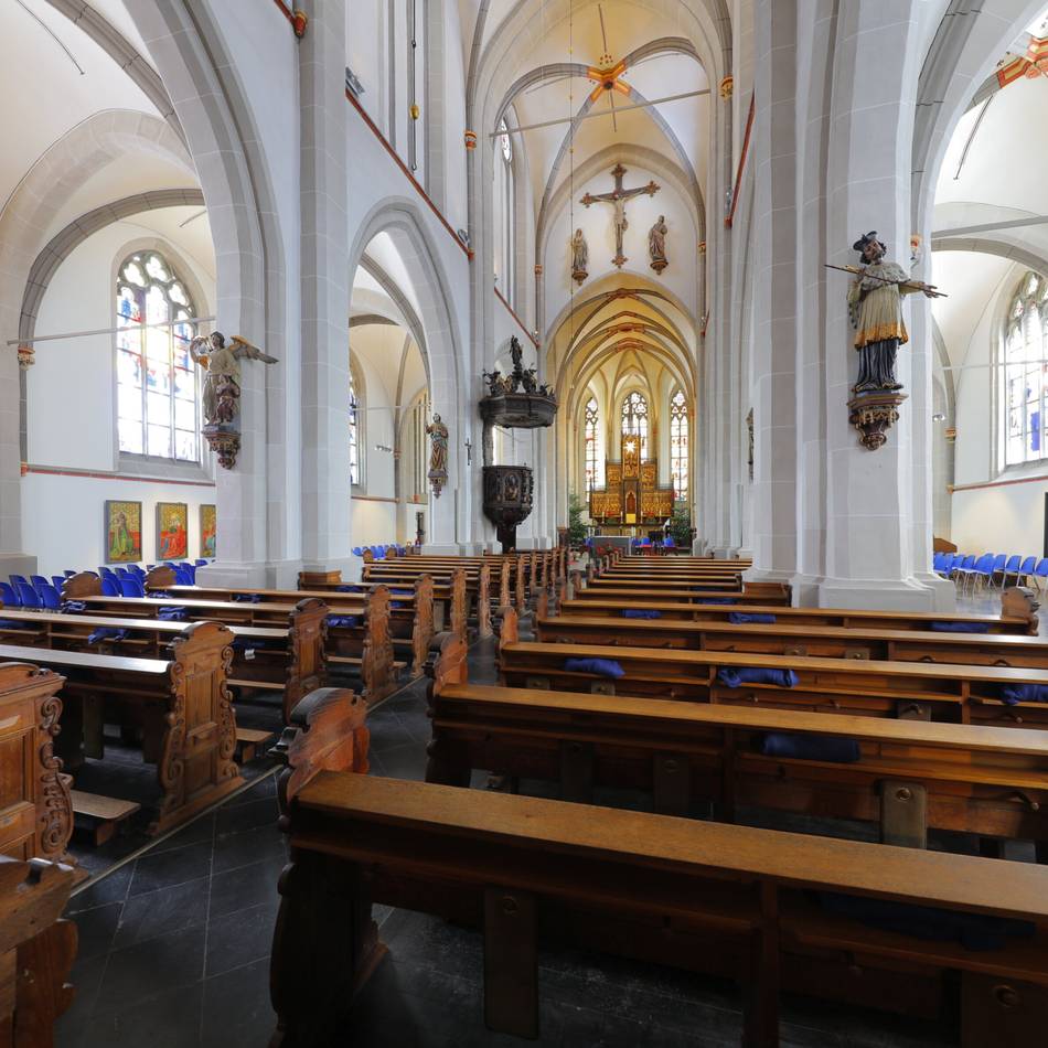 Konzert wird auch auf Leinwand übertragen: Himmlische Lieder ertönen bei der Abendmusik in Rheinberg