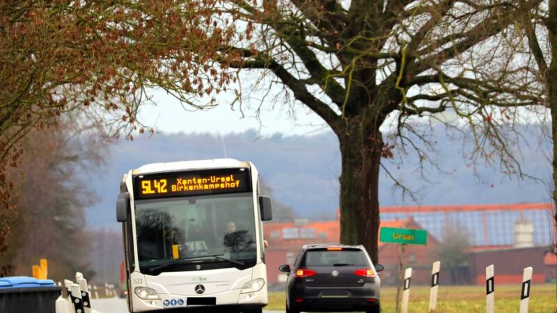 Geschwindigkeitsreduzierung geplant: Auf der Urseler Straße in Xanten soll das Tempo gesenkt werden
