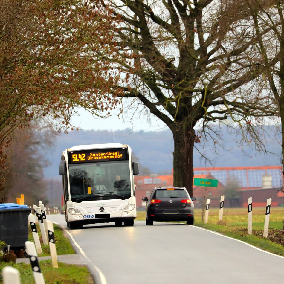 Geschwindigkeitsreduzierung geplant: Auf der Urseler Straße in Xanten soll das Tempo gesenkt werden