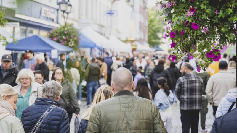 Aktuelle Zahlen aus Moers: So viele Menschen haben 2025 die Innenstadt besucht