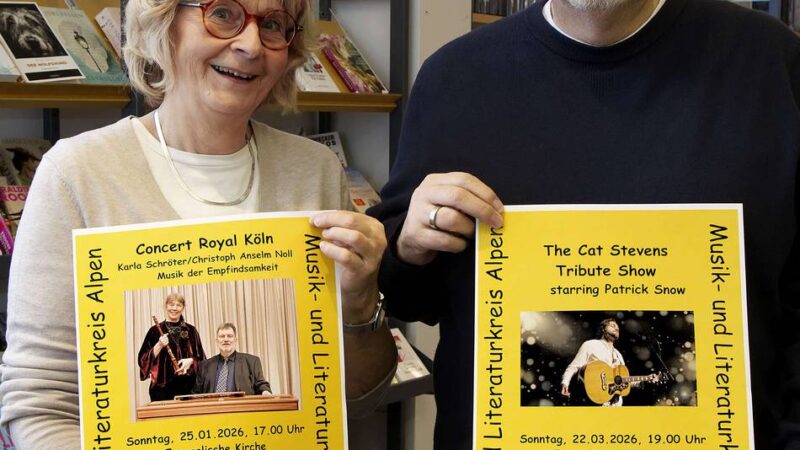 Musik, Lesung, Kabarett und Schauspiel in Alpen: Der Musik- und Literaturkreis setzt beim neuen Programm auf mehr Vielfalt