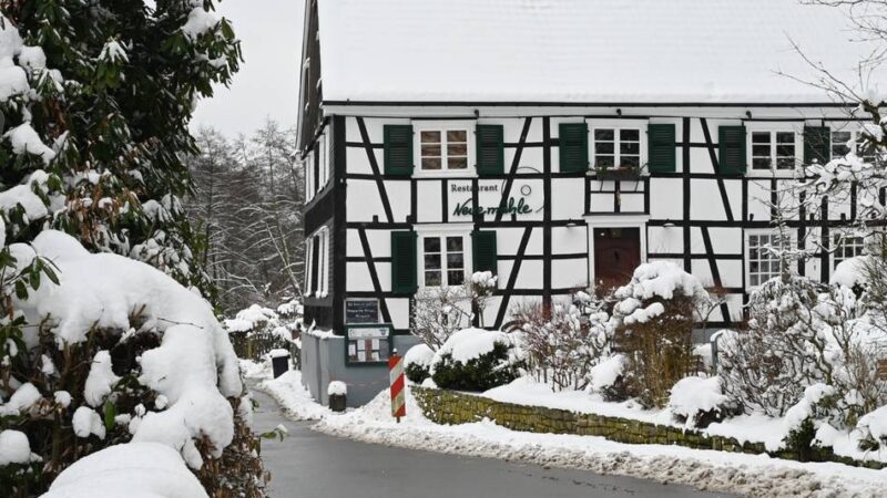 Winter 2026 in Wermelskirchen: Auf den Straßen lauert Glatteis