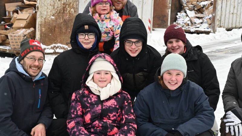 Kolpingsfamilie Hückeswagen: Kolpingjugend sammelt bei Wind und Wetter