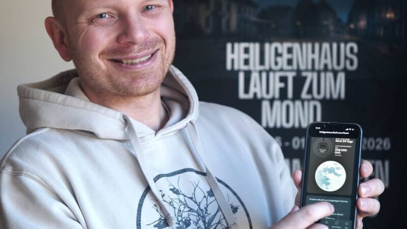Heiligenhauser Bewegungs-Event: Wieder Schritte zählen auf der Strecke bis zum Mond