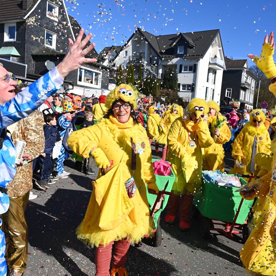 Karneval 2026 im Bergischen Land: Wann der Zoch kütt