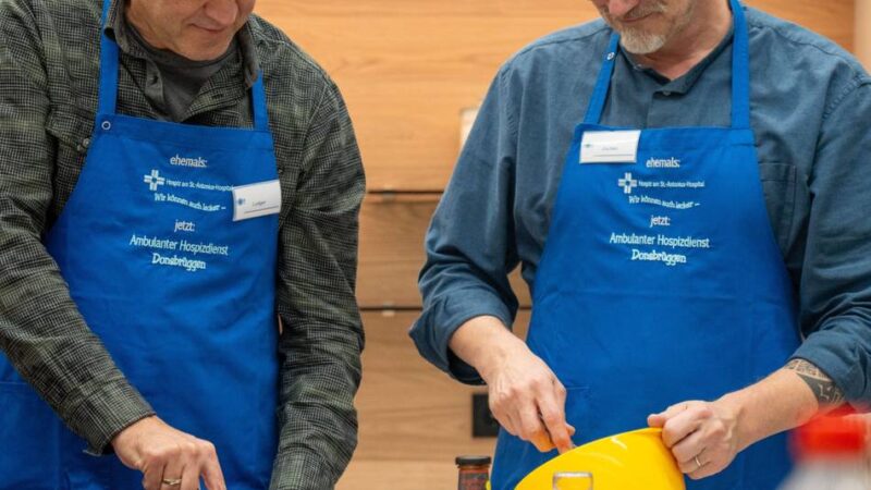 Kochkurs für trauernde Männer in Kleve: „Männer brauchen ein Angebot, das nicht nach Gesprächskreis aussieht“