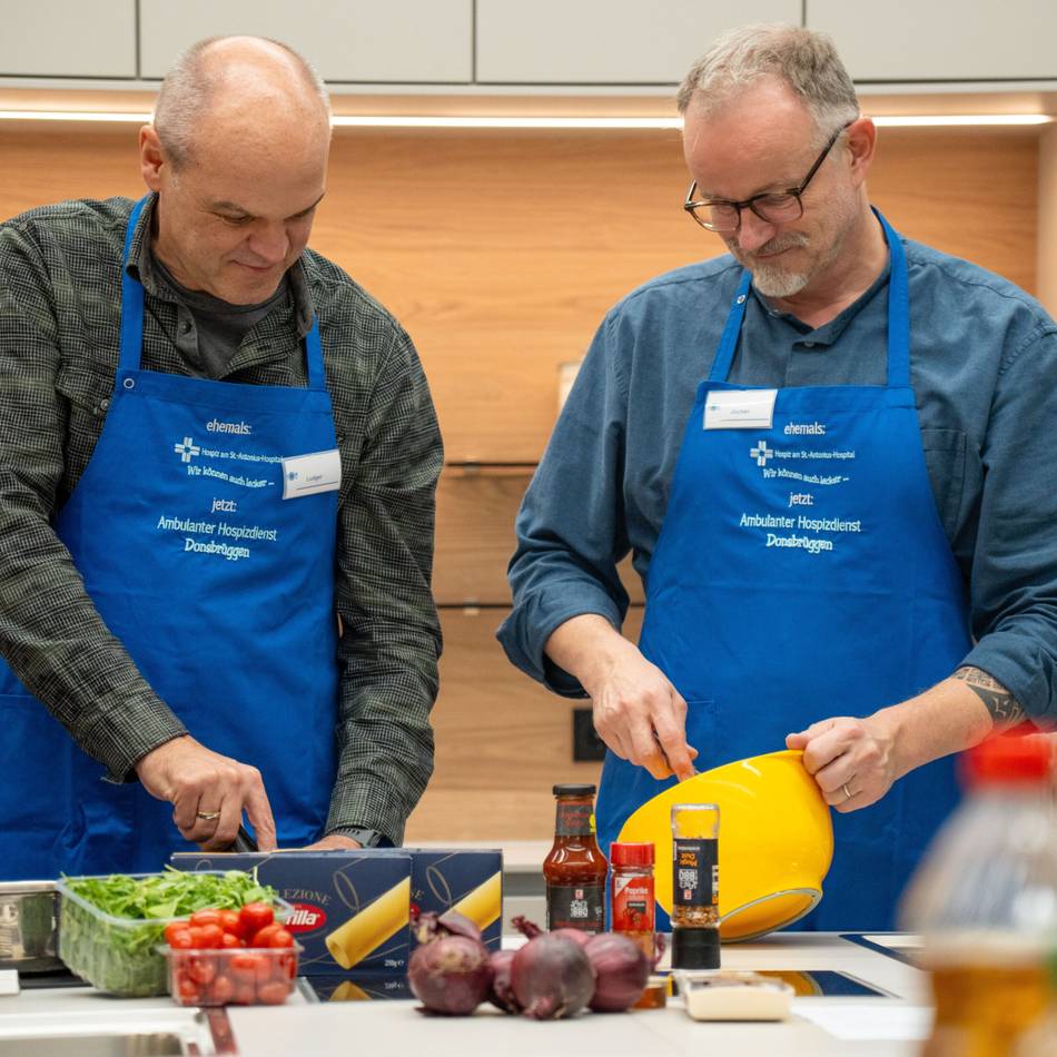 Kochkurs für trauernde Männer in Kleve: „Männer brauchen ein Angebot, das nicht nach Gesprächskreis aussieht“